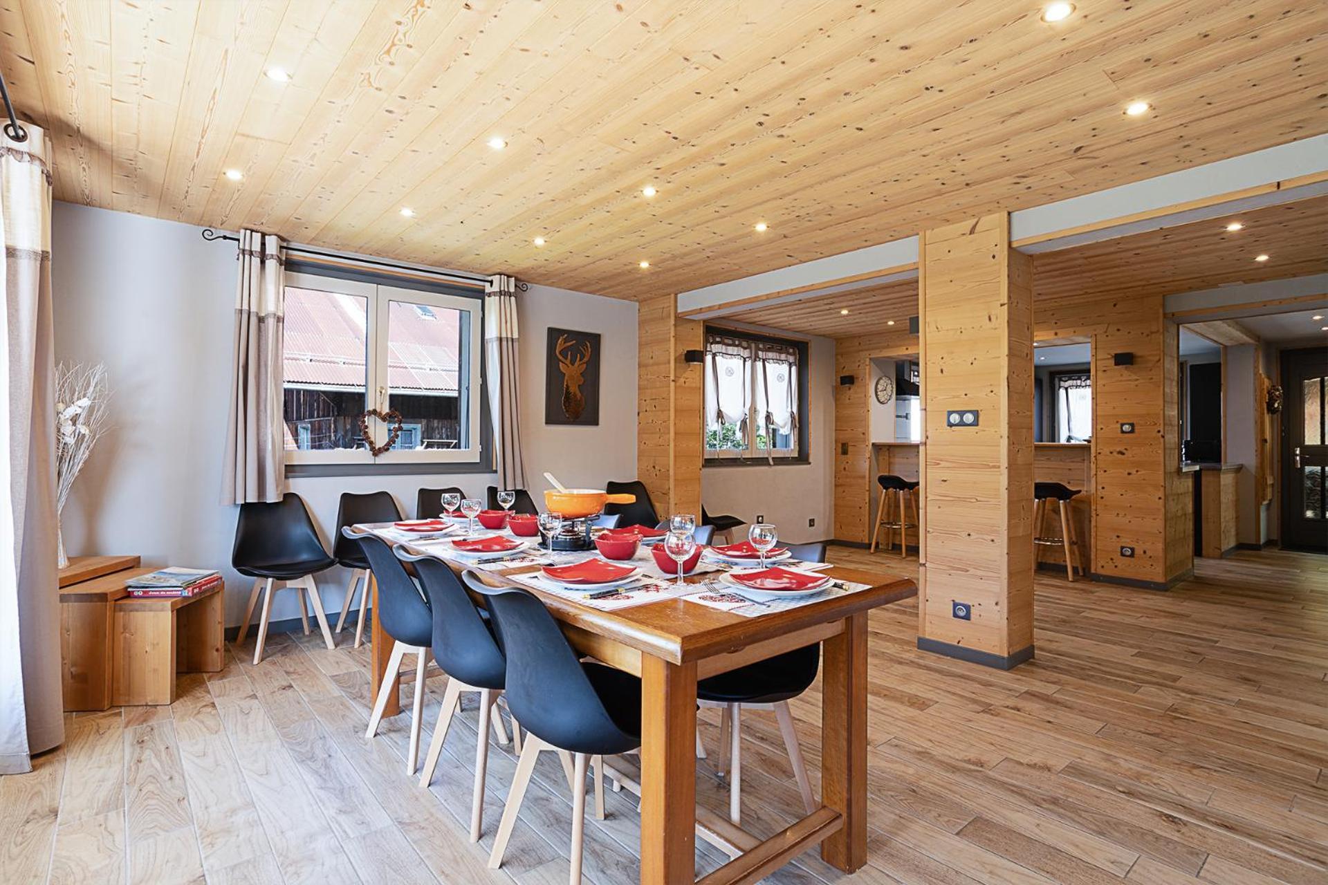 Abondance Chalet Les 4 Saisons - Ski, Parking Et Jardin מראה חיצוני תמונה