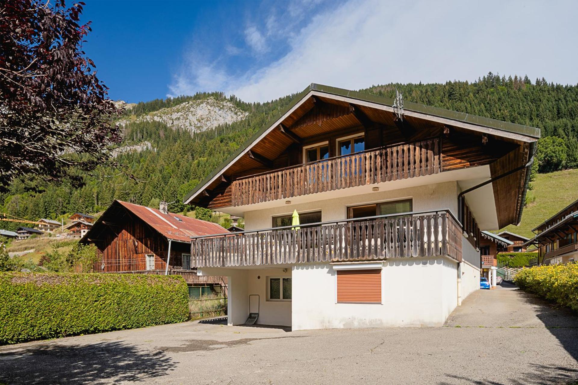 Abondance Chalet Les 4 Saisons - Ski, Parking Et Jardin מראה חיצוני תמונה