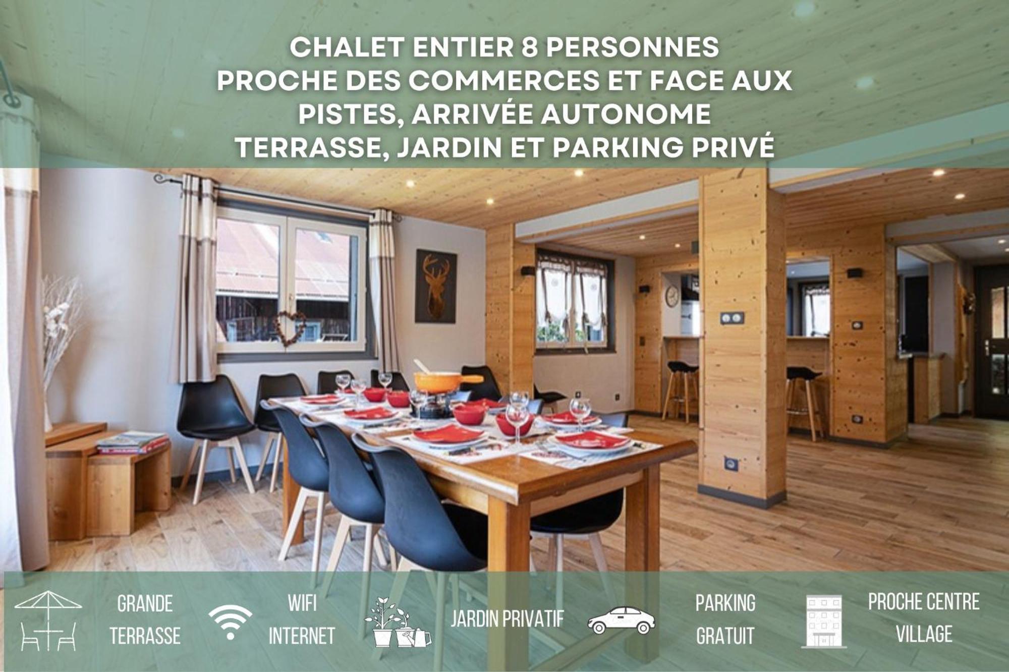 Abondance Chalet Les 4 Saisons - Ski, Parking Et Jardin מראה חיצוני תמונה